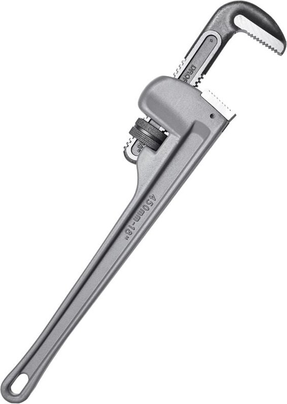 Mophorn 18" Rohrzange, Aluminium, verstellbar, ergonomisch, tragbar für Klempnerarbeiten und Autoreparaturen