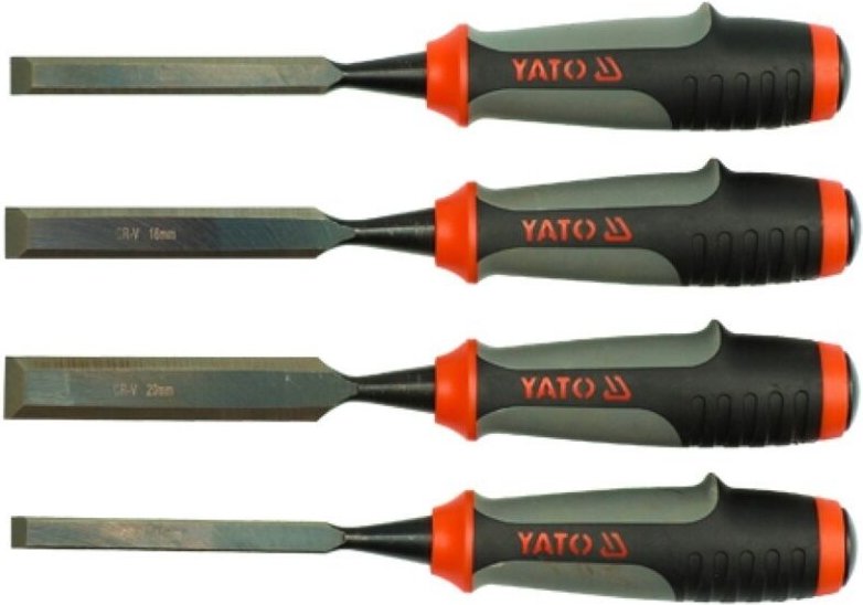 Holzmeißel 10-12-16-20 mm, crv. YT-6281 YATO