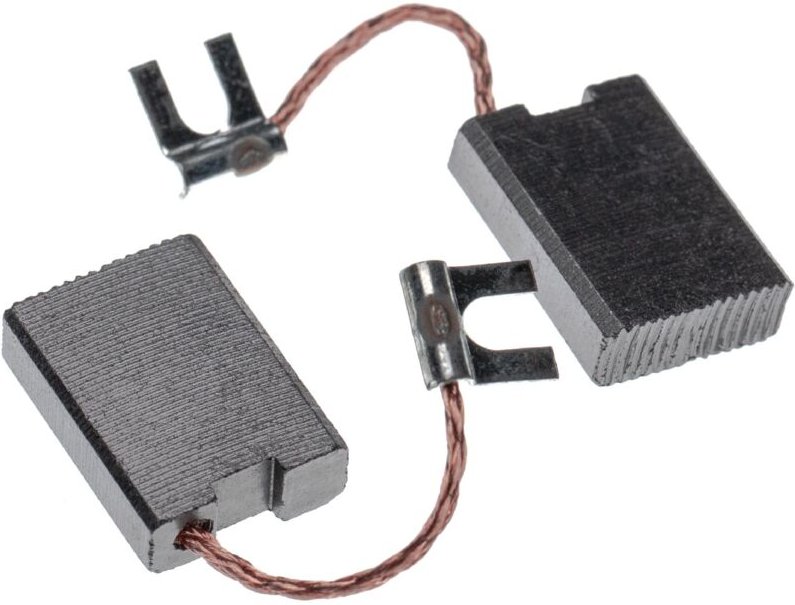 Vhbw - 2x Kohlebürste 6,3 x 15 x 22 mm kompatibel mit Bosch pws 1800 (0 603 257 048), pws 1800 (0 603 257 803) Elektrowe...