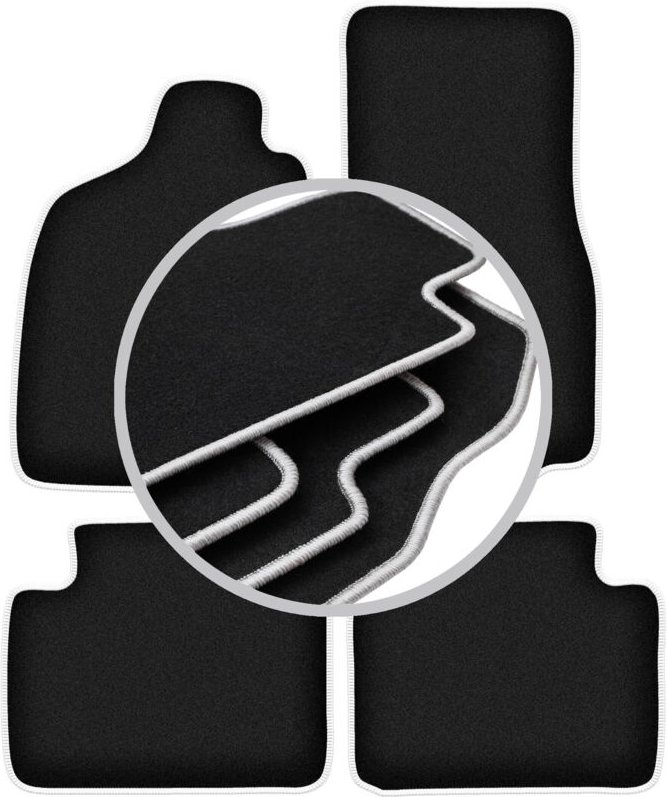 CARLUX-SILVER Autofußmatten für: Ford Maverick MK1 0 (1994-2003)