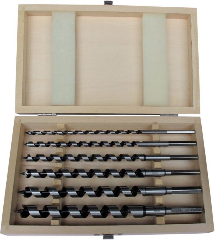 Schlangenbohrer-Satz lewis 6-tlg. 460mm Fortis