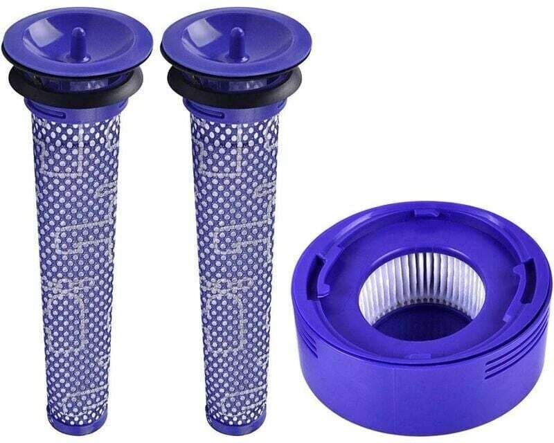 Linghhang - Filterset für Dyson V8 V7 Absolute Animal Staubsauger, HEPA-Filter-Ersatzzubehör