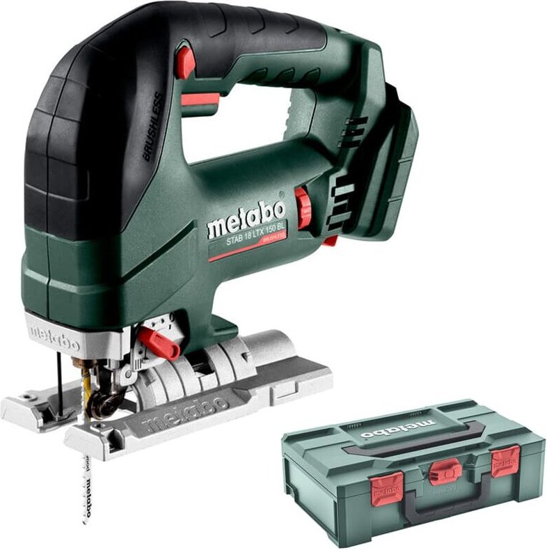 Metabo Akku Stichsäge STAB 18 LTX 150 BL 18V metaBOX 145 L ohne Akku/Ladegerät