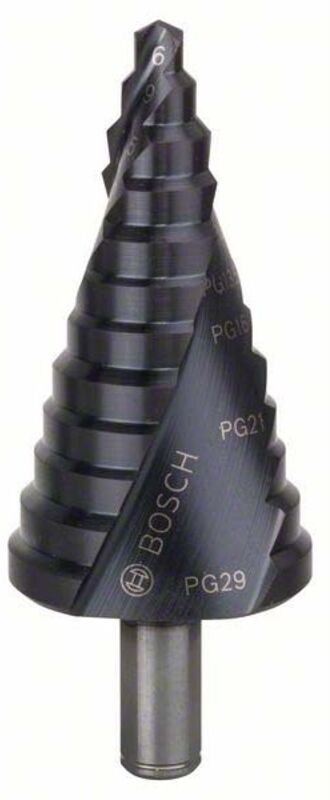 Bosch - Zubehör - Stufenbohrer, AlTiN-beschichtet, Durchmesser 6-37 mm 2608588072
