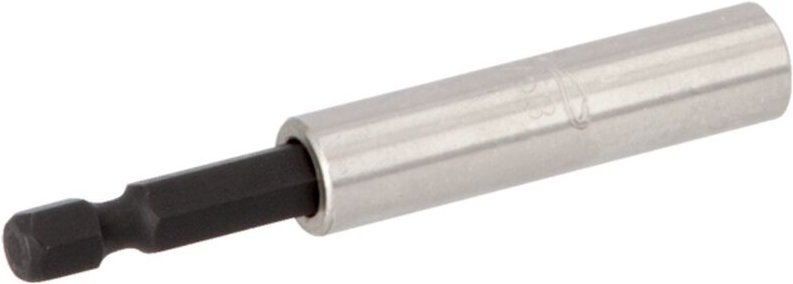 Bahco 1/4 Magnetischer Universal-Bithalter mit Haltering, Sechskant 75 mm - 5 Stk./Kunststoffbox