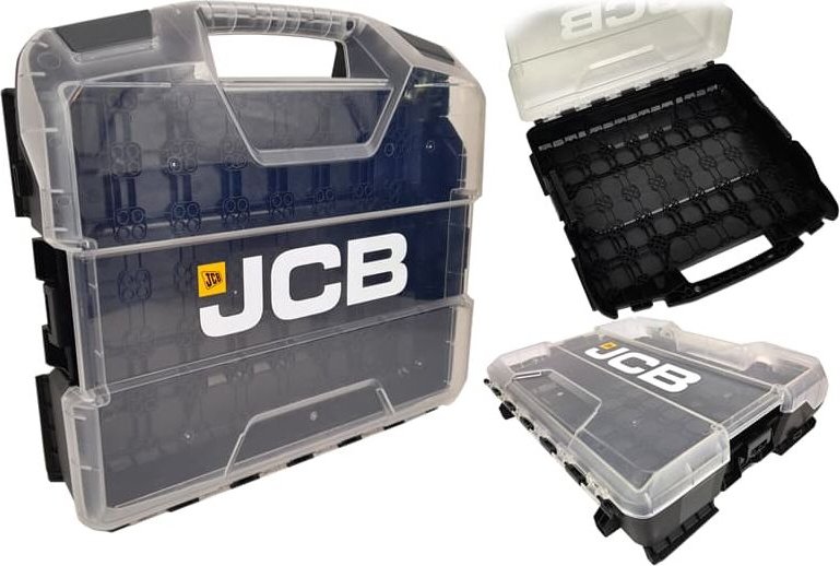 Bs Systems - Sortimo jcb Sortimentskoffer Kleinteilekoffer W-BOXX102 mit Transparentem Deckel