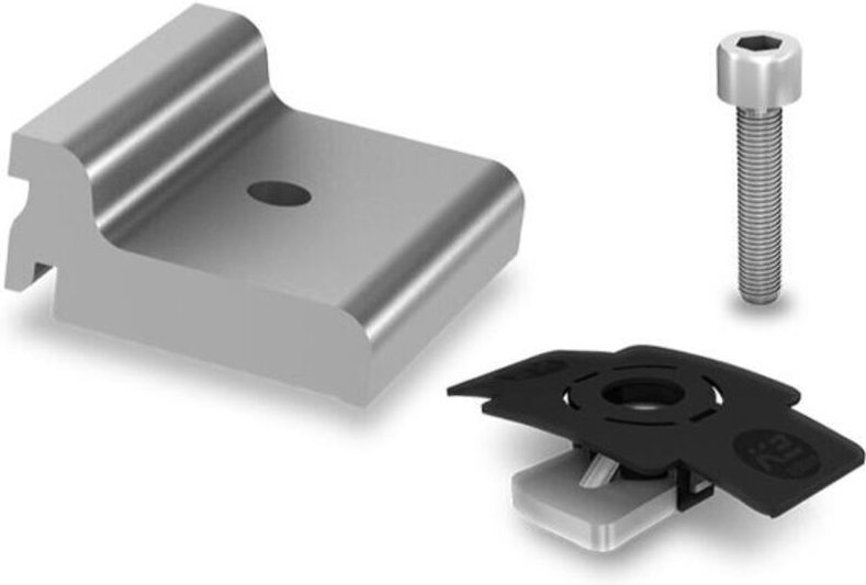 K2 Systems Kreuzverbinder 2001626 SingleRail 63 Climber Set