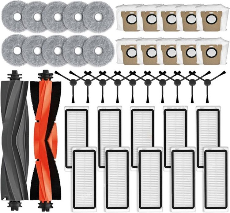Zubehör Walze Seitenbürste Filter Mopp Pad Staubbeutel