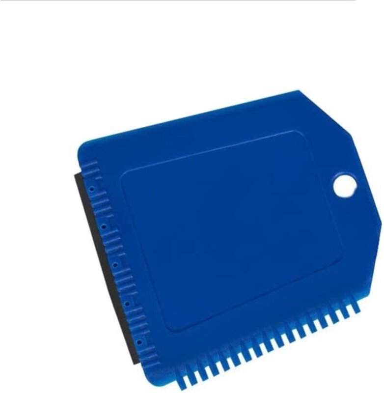 CCYKXA Eiskratzer, Kunststoff-Eiskratzer, Auto-Eiskratzer, Trapezförmiger Eiskratzer für Autos