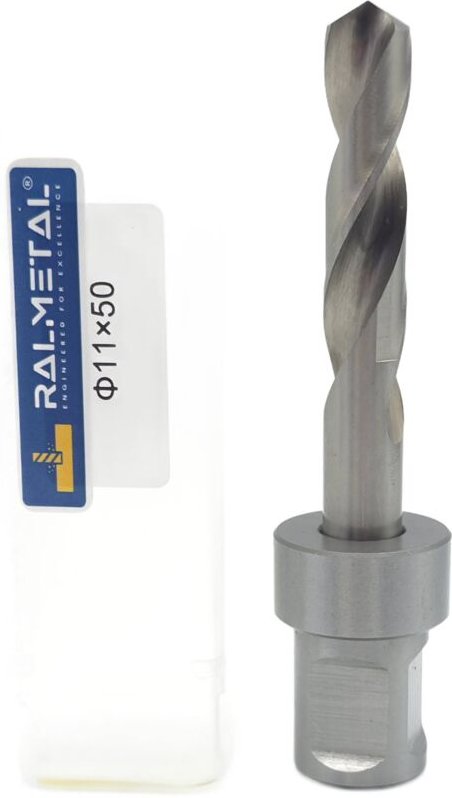 HSS-Spiralbohrer mit Weldon-Schaft 11 x 50 mm