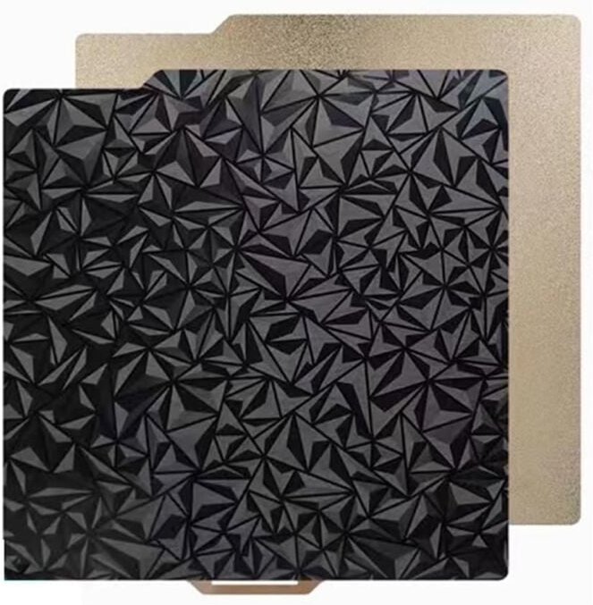 3D-Drucker peo PEI-Bauplatte für Bambu-Lab X1/X1C/X1E/P1P/P1S/A1, 257 x mm Doppelseitige PEO+PEI-Federstahlplatte