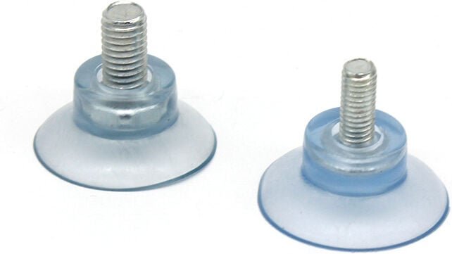 4-teiliges Set 32 mm Saugnapf, M8-Schraube Saugnapfmutter Rohr Saugnapfmutter mit Saugnapf Möbelfußpolster Adsorptionskr...