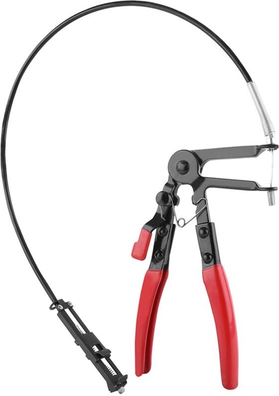 Flexible Schlauchschellenzange, Schlauchschellenwerkzeug, flexible Schlauchschelle mit großer Reichweite, Kraftstoffschl...