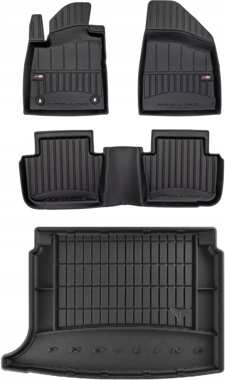 3D SET Fußmatten und Kofferraummatte MG 4 Hatchback ab 2022-