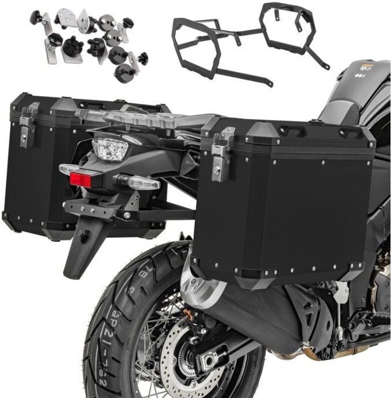 Seitenkoffer - Aprilia Tuareg 660 - Aluminium - 38L und 45L - Wasserdicht und sicher