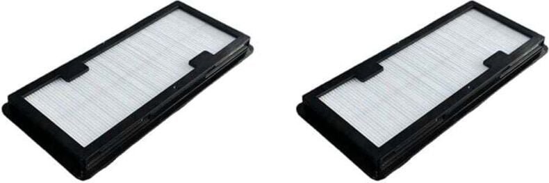 Packung mit 2 waschbaren HEPA-Ersatzfiltern für Jet Bot und Bot+ Staubsaugerroboter, kompatibel mit VR30T85513W/AA Robot...