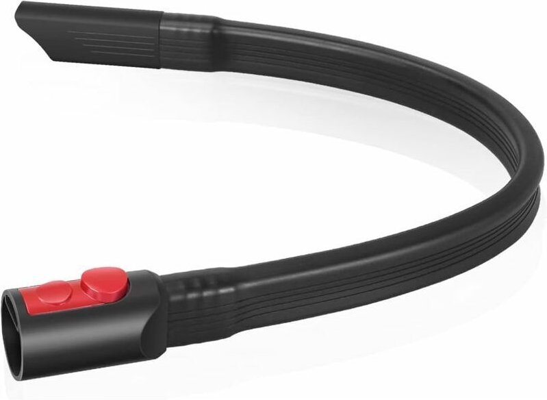 Flachdüse für Dyson V11, V10, V12, V15, V8 und V7 Staubsauger, flexible Flachdüse, langer Bürstenaufsatz für Dyson