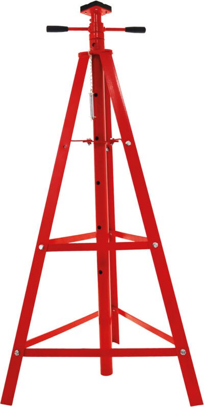 Bituxx Achsständer 2T Spindel Unterstellbock Stützbock Auto Bock Jack Stand Aufbocken Stützen KFZ höhenverstellbar Rot