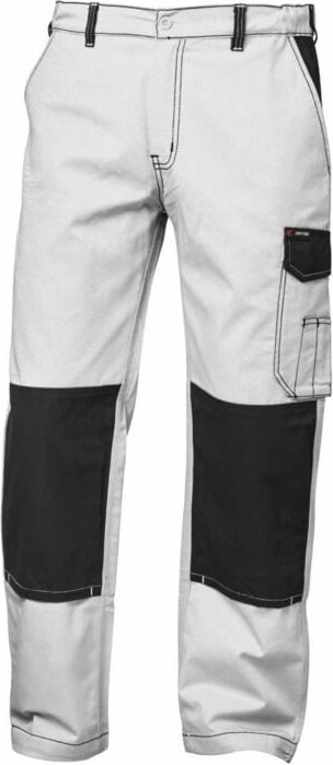 Gr .48 MONS TWILL-BUNDHOSE weiß MONS TWILL TROUSERS