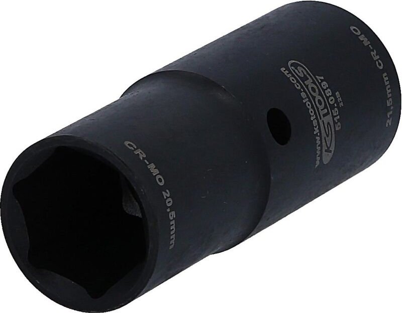 1/2' Spezial-Alu-Felgen 2 in 1 Kraft-Stecknuss für Ford, 20,5 / 21,5 mm