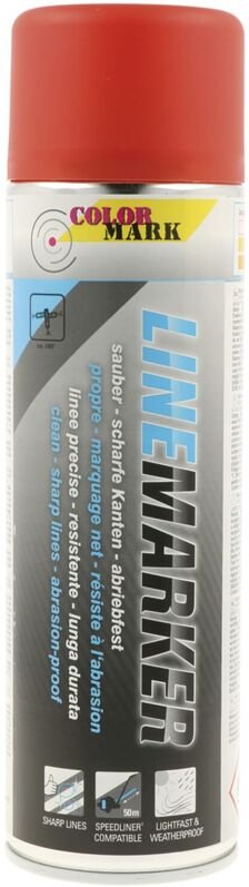Colormark - Color Mark Markierungsspray - Markierspray verkehrsgelb für Linien, 500ml