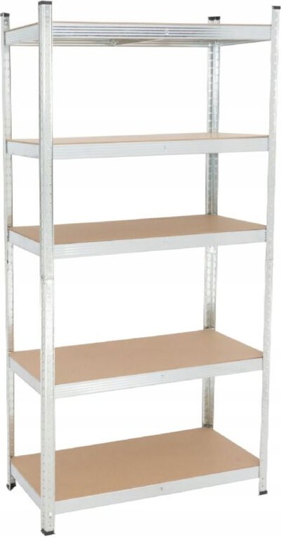 2-in-1 Metall-Aufbewahrungsregal 180x90x40cm 5 Regalböden 875kg FURNITEX