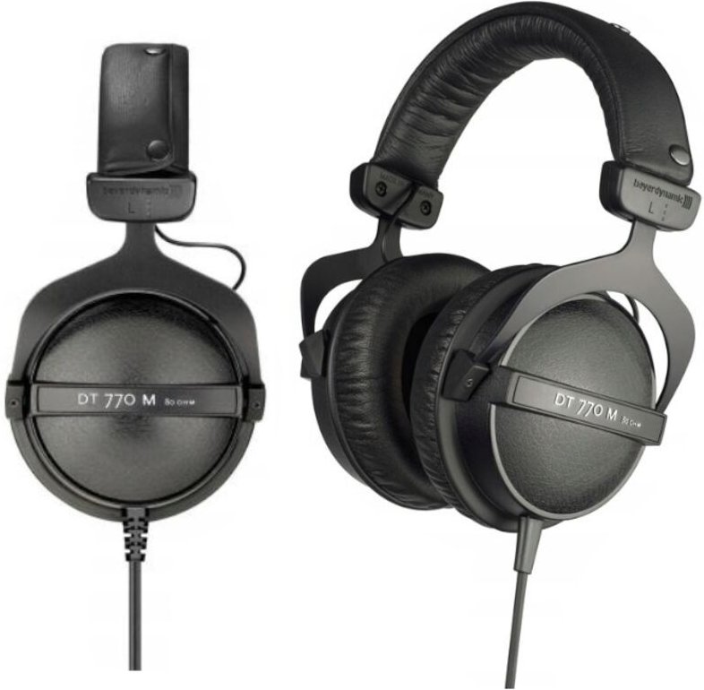Dt 770 m Kabelgebundener Kopfhörer Kopfband Musik Schwarz - Beyerdynamic