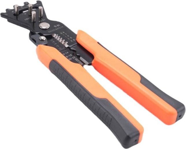 Tlily - Multifunktionale Abisolierzange für Elektriker, Schneiden, Hautpressen, spezielle Wicklung