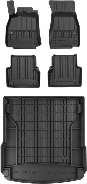 3D SET Fußmatten und Fußmatten Audi A6 C8 Kombi ab 2018