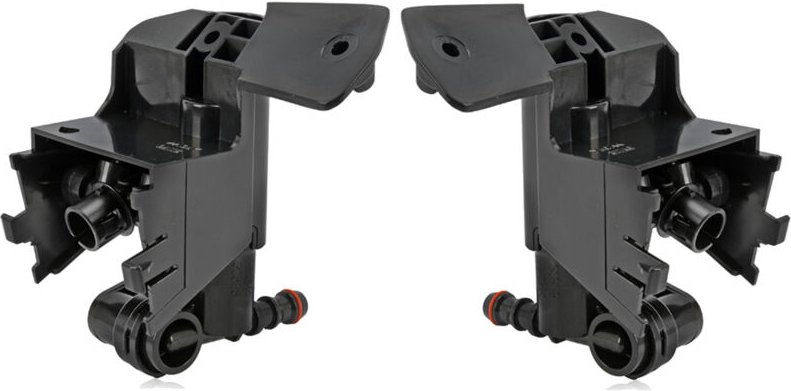 Tlily - 2 stücke Frontstoßstange Scheinwerfer-reinigungsdüse Kopf Licht Reinigung Wasserstrahl für E15 06-10 85208-02040