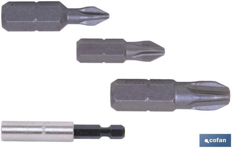 Bit-Sortiment 1/4 Ph-1-2-3x25+Adapter