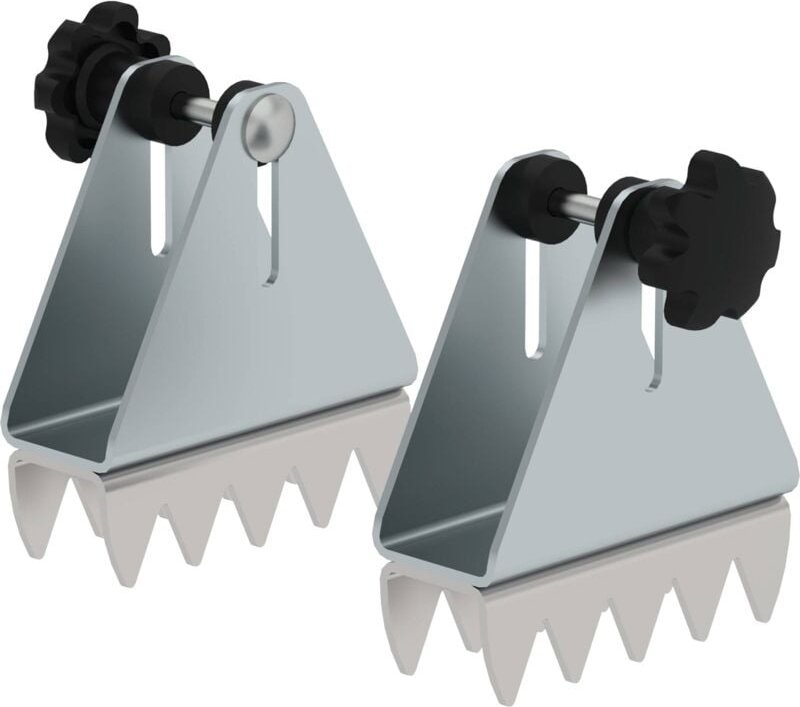 Günzburger Steigtechnik - 2x Schwenkfuß Kralle - 019226