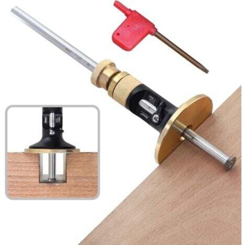 Radmarkierungslehre, Anreißnadel-Markierungsset für die Holzbearbeitung, Holzmarkierungswerkzeuge mit MM-Skala, Markieru...