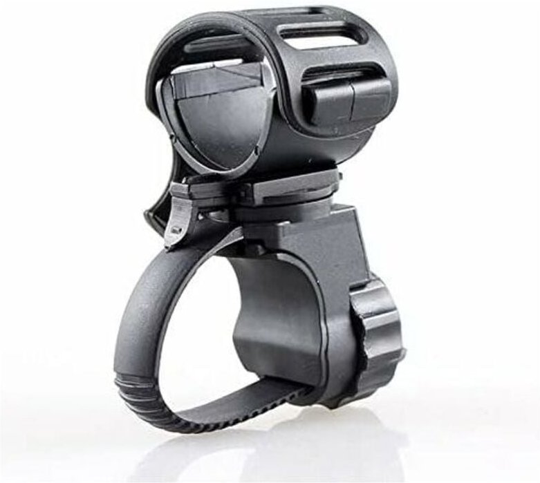 Fahrrad Taschenlampe Halterung Clip 360 Grad Rotation Universal LED Fahrrad Licht Halter