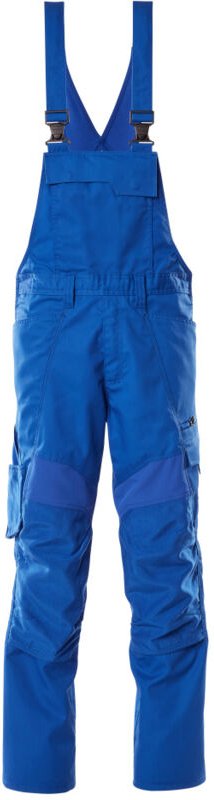 Accelerate Latzhose mit CORDURA-Knietaschen, Stretch-Einsätze Gr. 104 azurblau - Mascot