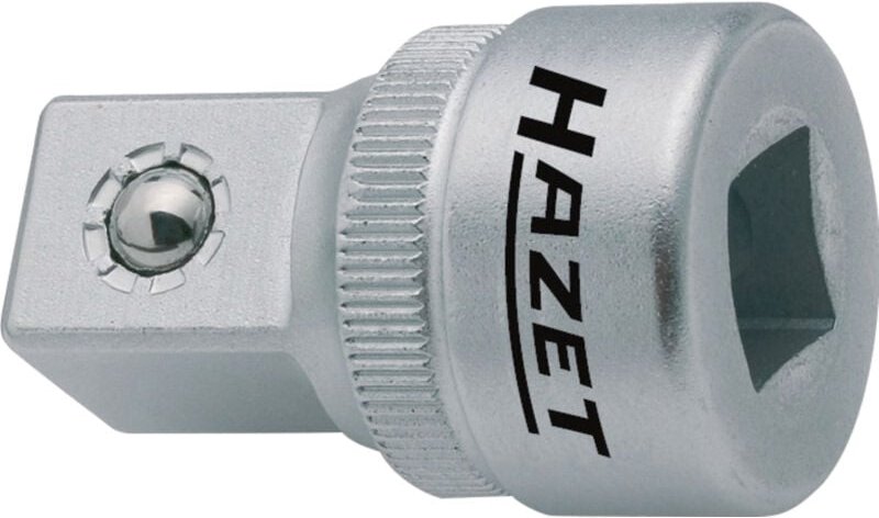 HAZET Vergrößerungsstück 8858-1 Vierkant hohl 10 mm (3/8 Zoll) Vierkant massiv 12,5 mm (1/2 Zoll)