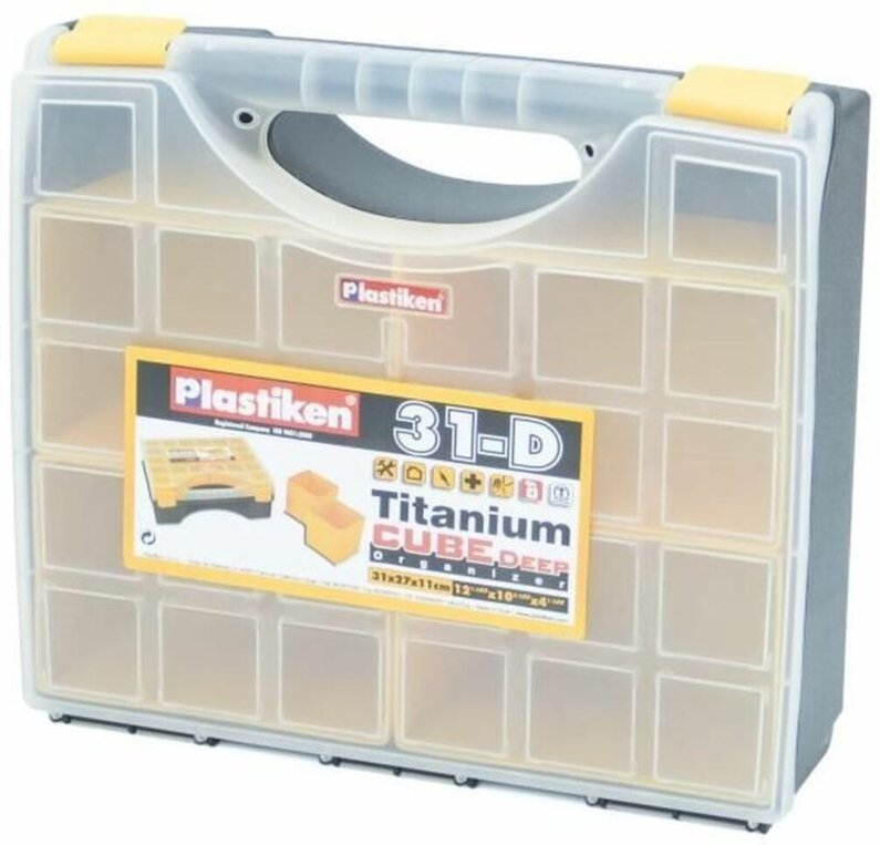 Werkzeug-Organizer Plastiken Titanium 83031D Kunststoff 31 x 27 x 6 cm