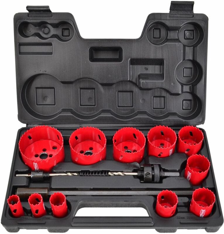 Awtools komplet otwornic bimetalowych 15 elem. 19-76 mm