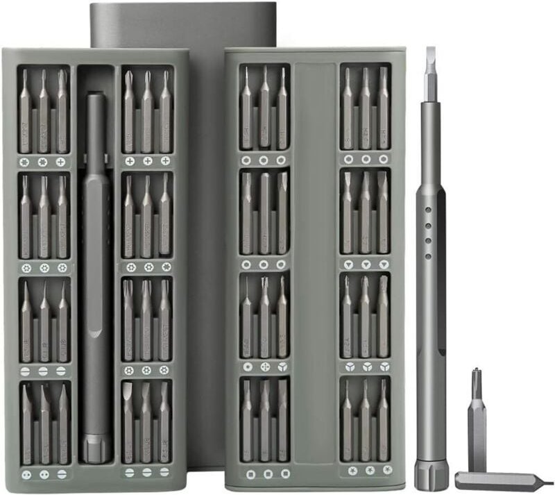 Vtizikl Tournevis Precision iphone,48pcs Mini kit Tournevis Réparation de téléphone portable acier pour outil S2, modèle...