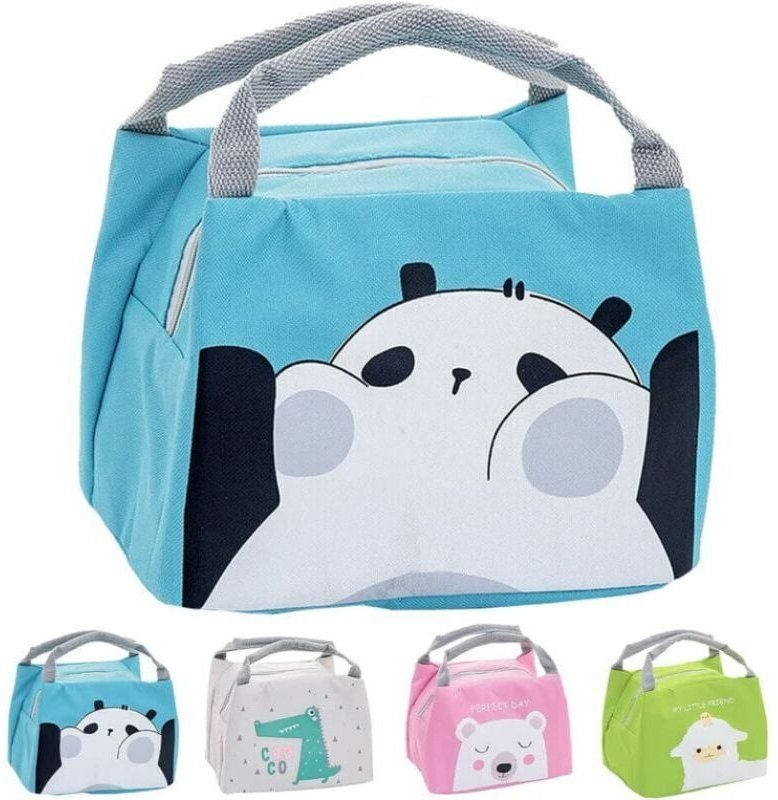Shining House - Isolierte Lunchtasche für Mädchen, isolierte Lunchtasche, Kinder-Lunchkorb, Mini-isolierte Lunchtasche f...