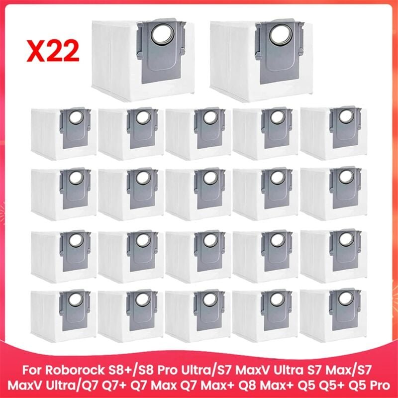 22er-Pack Staubbeutel für S8+, S8 Pro Ultra, S7 MaxV Ultra Max