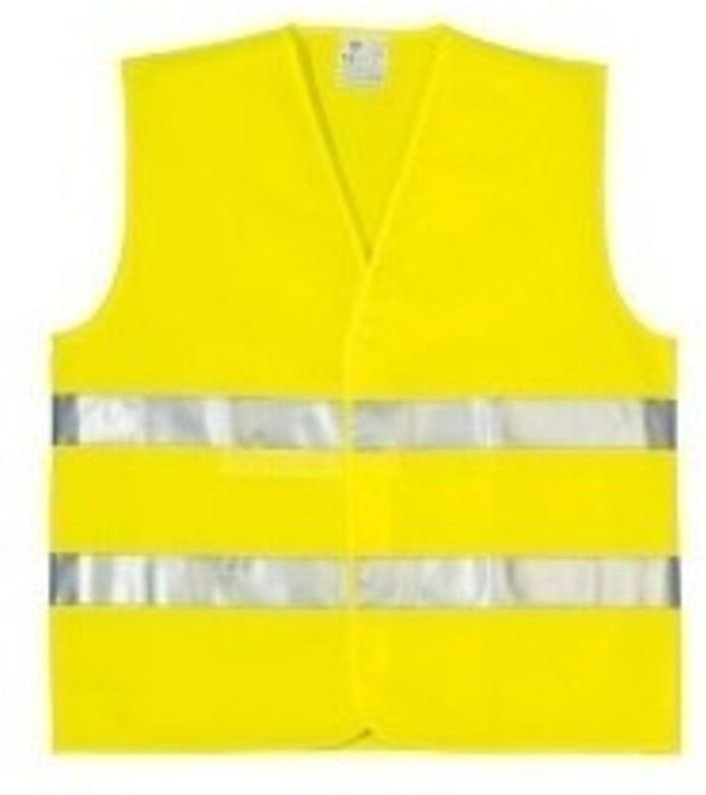 Sicherheitsweste mit 2 Streifen, homologiert 70202