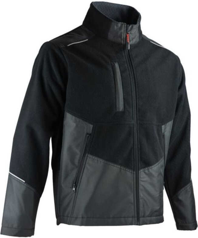 Fleece-Jacke Théorème Schwarz - 2281 - Größe 2