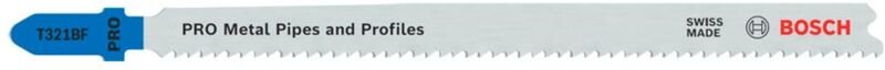 Bosch - pro Metal Pipes and Profiles T321BF Stichsägeblatt 132 mm 2-tlg. - 2608655098