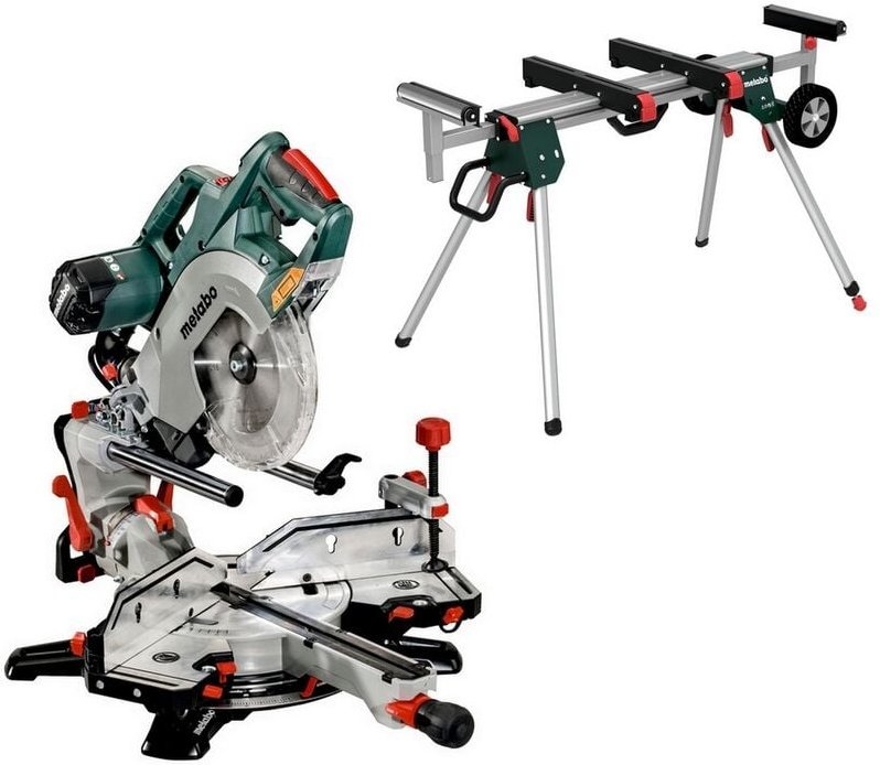 Kappsäge kgsv 72 xact sym + Kappsägen Untergestell ksu 251 690972000 - Metabo