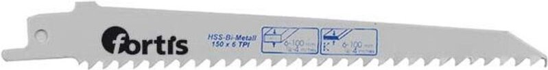 Fortis Säbelsägeblatt BIM 150/130/4,2