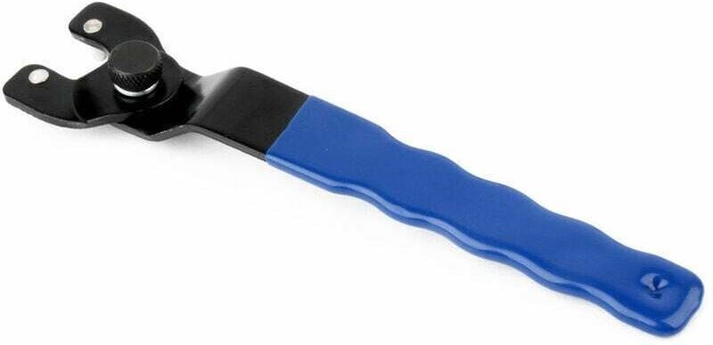 Winkelschleiferschlüssel, Schraubenschlüssel für Winkelschleifer, Winkelspindelschlüssel mit Kunststoffgriff, für Winkel...