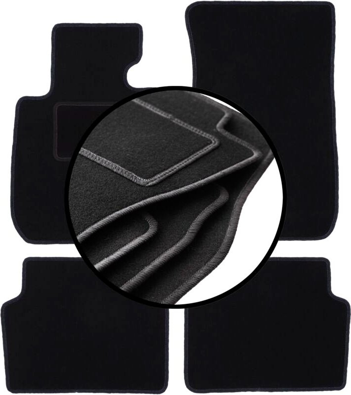 Komplettset Veloursmatten für: BMW 1 F20 Fließheck (2011-2019)