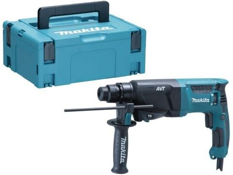 Bohrhammer Makita SDS-Plus HR2601J Stahl 13 mm, Holz 32 mm,