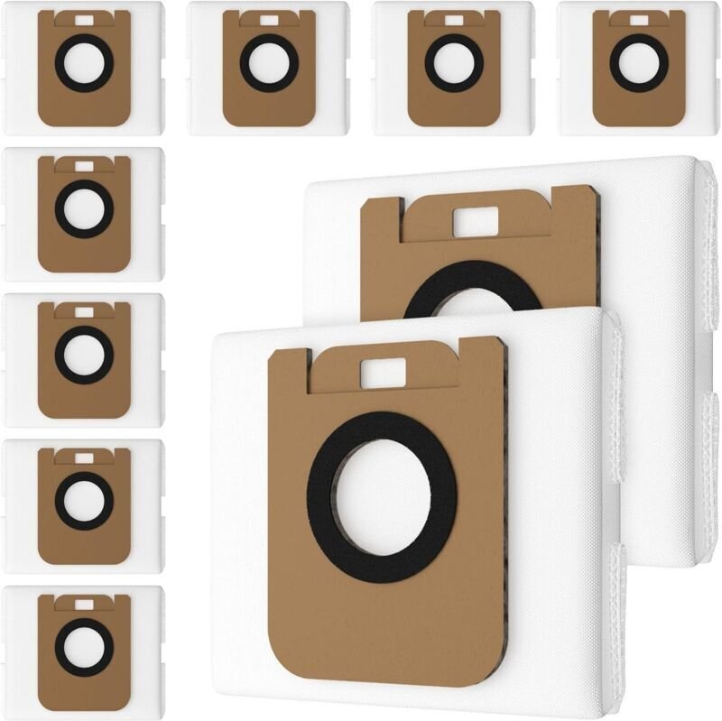 10er-Pack Staubsaugerbeutel für Dreame D10 Plus / D10s / Z10 Pro / L10 Saugroboter - Ersatzteile